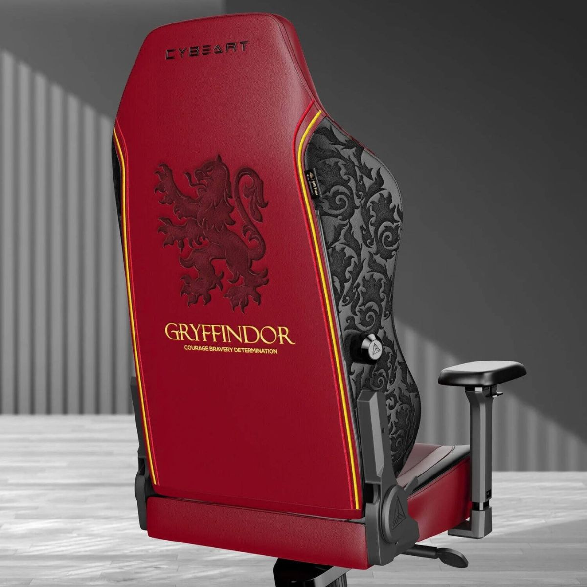 Cybeart Harry Potter Gryffindor Licensed Edition Gaming Chair | Supreme PU Leather | Cold-Cured Foam | 4D Armrests | 165° Recline | 150kg | GC-PUAPEX-HP02