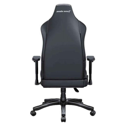 AndaSeat Novis Series Gaming Chair | Large Size | Premium PVC Leather Upholstery | 5cm Raised Seat Sides | Ergonomic Design | Elegant Black