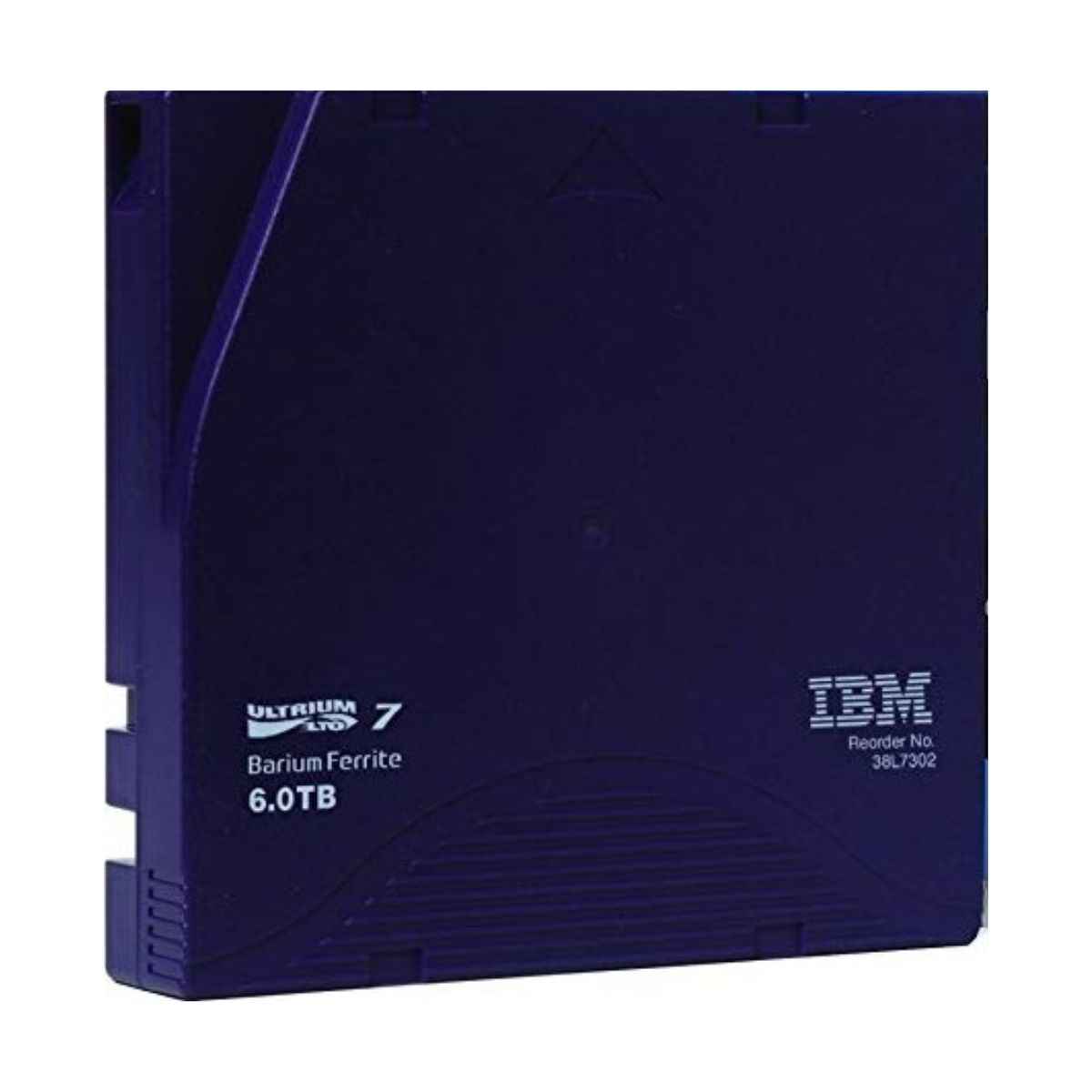 IBM Ultrium LTO-7 Data Cartridge | 6TB Native Capacity | Up to 15TB Compressed Storage | Reliable Long-Term Backup Media | 38L7302