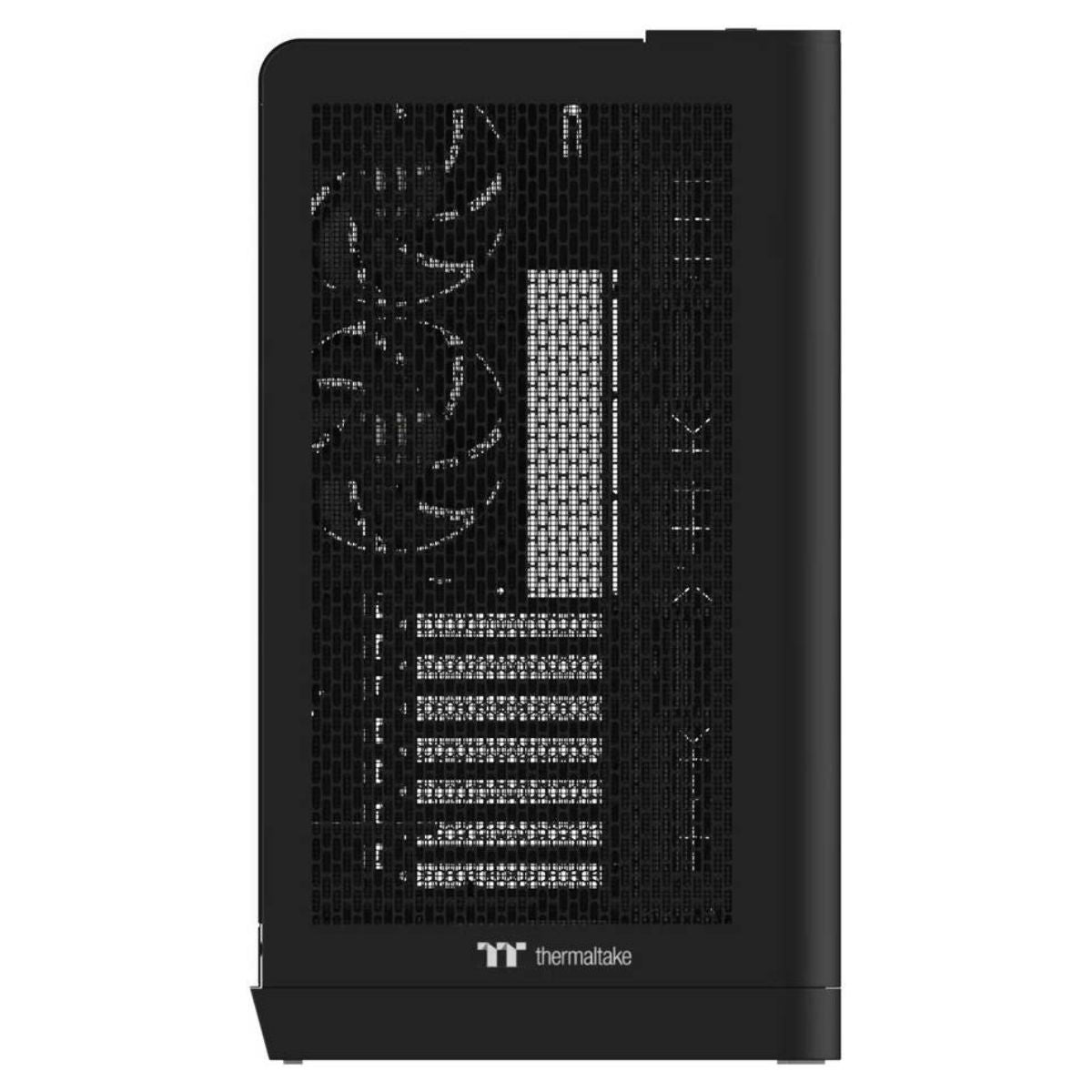 Thermaltake View 390 Air Mid Tower Case | ATX Gaming Chassis | Curved Tempered Glass | Up to 360mm Radiator | 11 × 120mm Fan Support | GPU Support Bracket | Black | CA-11F-00M1WN-00
