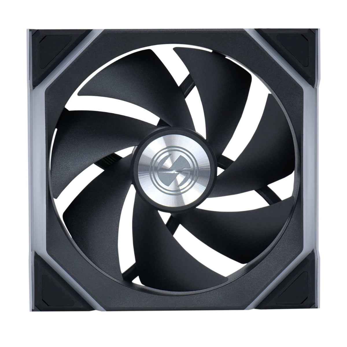 Lian-Li UNI FAN SL Wireless 120mm Case Fan – 2000 RPM, 64.05 CFM Airflow, Fluid Dynamic Bearing, Single Pack | Black / White