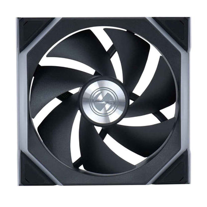 Lian-Li UNI FAN SL Wireless 120mm Case Fan – 2000 RPM, 64.05 CFM Airflow, Fluid Dynamic Bearing, Single Pack | Black / White