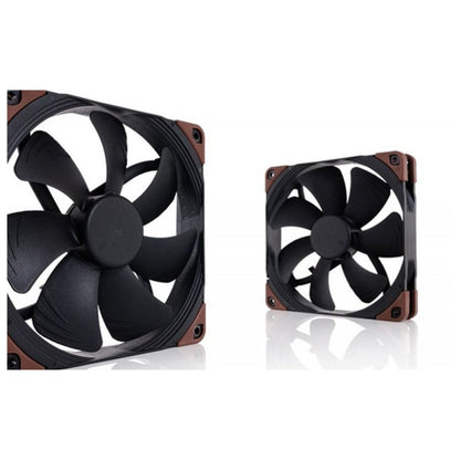 Noctua NF-A14 industrialPPC-3000 PWM Industrial Cooling Fan, 140mm, 3000 RPM, IP52 Water & Dust Resistant, Heavy-Duty PWM Cooling Fan, Black | NF-A14 iPPC-3000 PWM