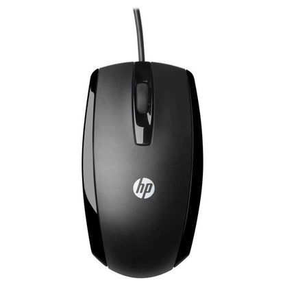HP X500 Wired USB Mouse | Optical Sensor | Three-Button Design with Scroll Wheel | Windows & Mac Compatible | Black | E5C12AA#UUF