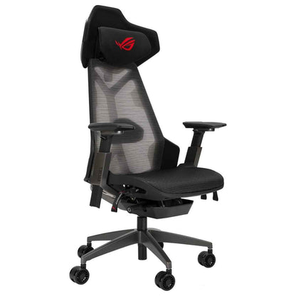 Asus ROG Destrier Ergo Gaming Chair – Exoskeletal Design, Mesh Comfort, Aluminum Frame