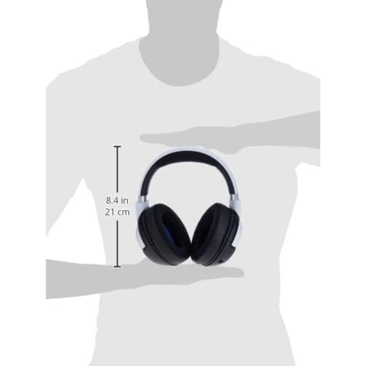 Razer Kaira Pro for PlayStation Dual Wireless Headset White/Black RZ04-04030100-R3M1, For PS5, With Haptics, 50mm Drivers Diameter, 20 Hz – 20 kHz Frequency Response, 108 dB Sensitivity,