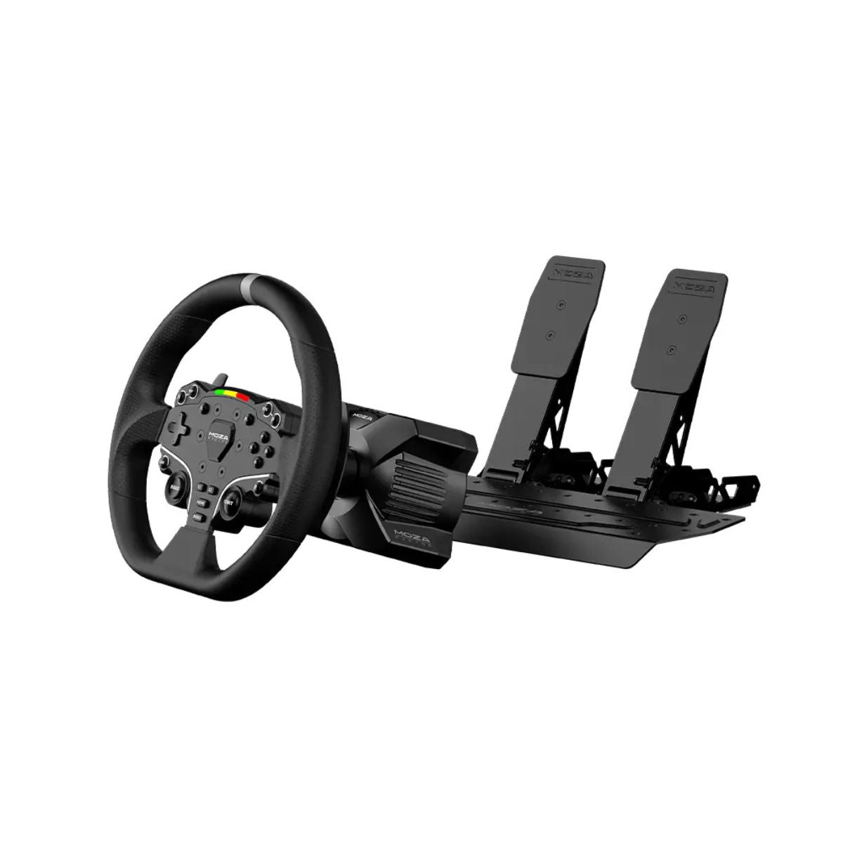 MOZA R3 Licensed Steering Wheel and Pedals Bundle, for Xbox PC 3.9Nm Direct Drive WheelBase, 11" Racing Wheel, Pedals and Desk Clamp All in One Gmaing Racing Simulator | RS053-R3