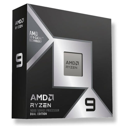 AMD Ryzen 9 9950X3D2 Dual Edition AM5 Desktop Processor | 16 Cores & 32 Threads | Up to 5.7GHz Max Boost | 144MB Cache | AMD Radeon Graphics | 256GB DDR5 Support | 100-100001978WOF