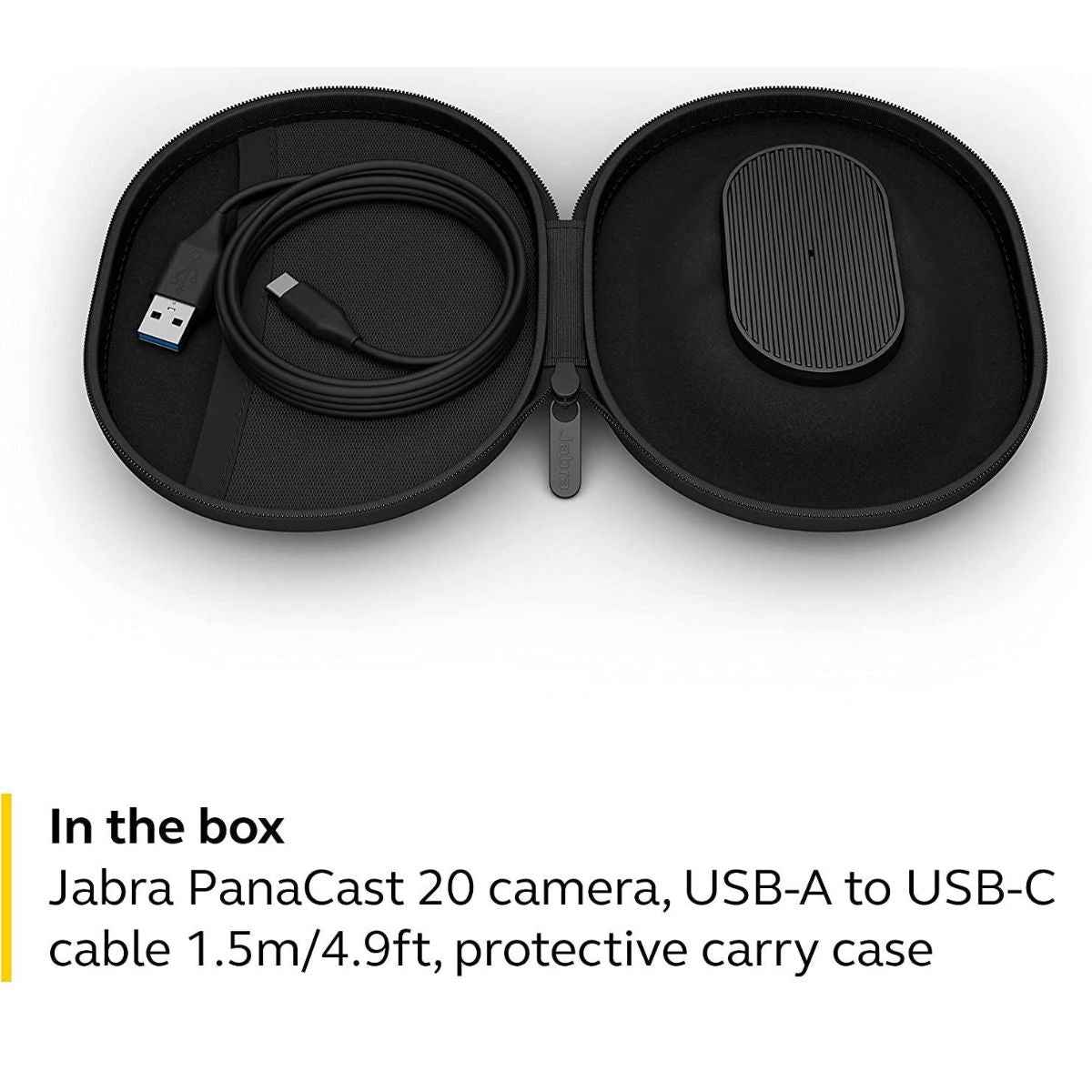 Jabra PanaCast 20 Video Conferencing Camera – 4K Ultra HD, AI