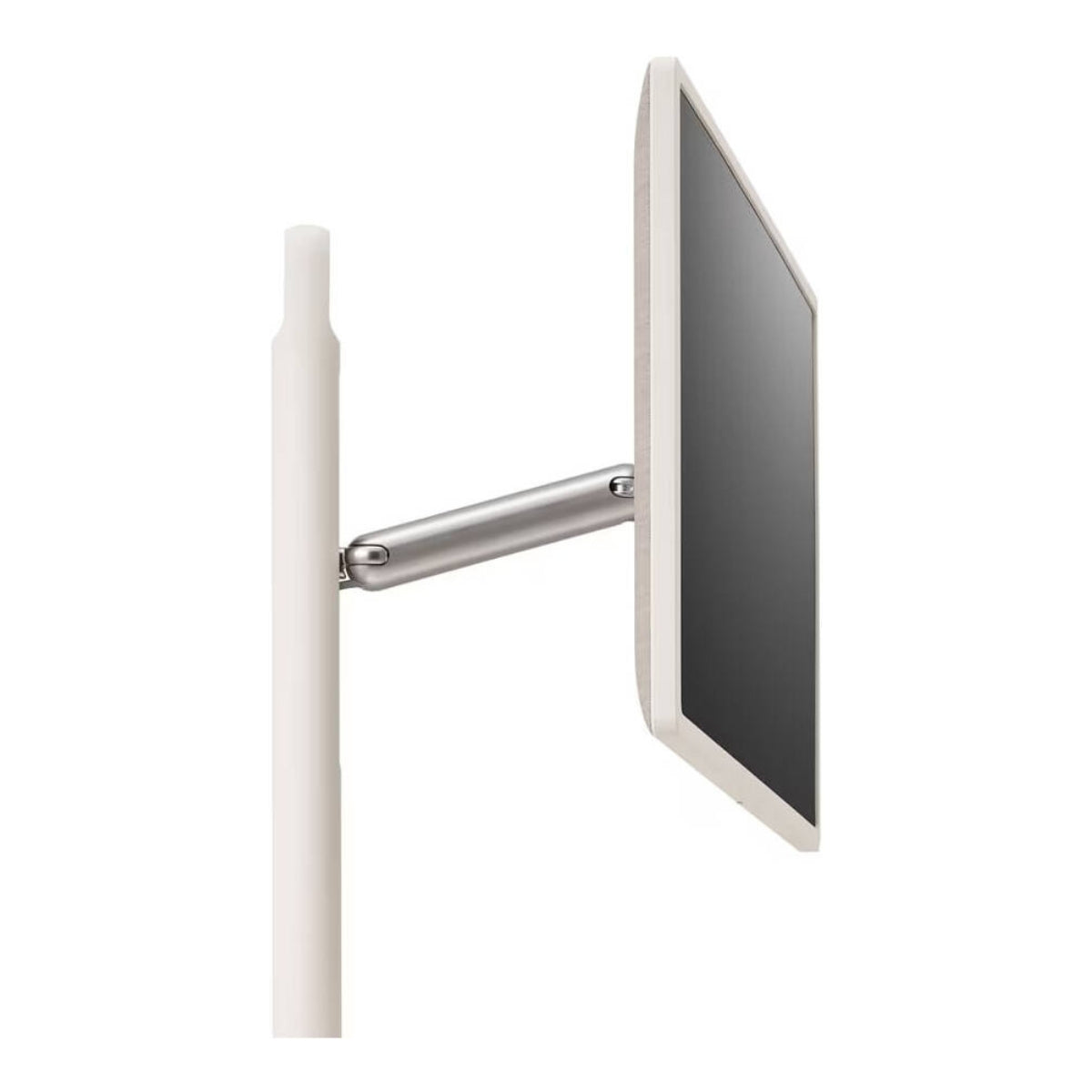 LG StanbyME Movable Smart Screen 27" FHD LCD Display, 60Hz Native Refresh Rate, a7 Gen4 Processor, ThinkQ AI Technology, Full Web Browser, Wi-Fi & Bluetooth Connectivity, White