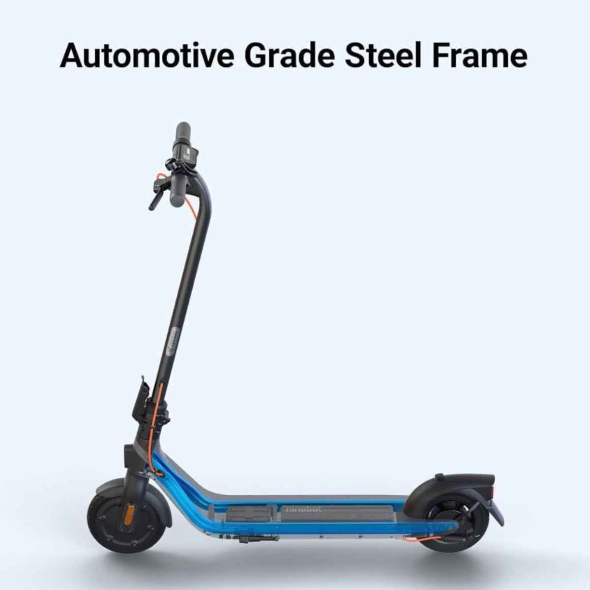 Segway E2 Plus II Ninebot eKickscooter  – Powerful & Reliable Commuter Scooter Smart Commuting for Streets — Long Range & Strong Build