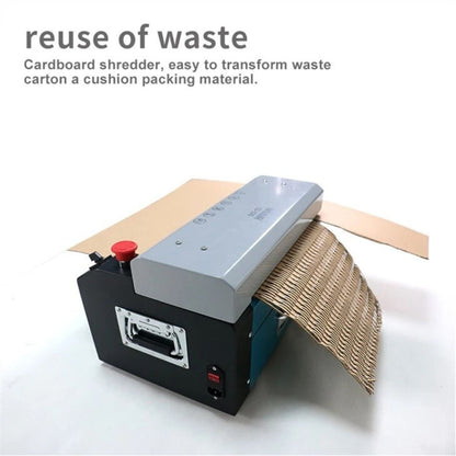 DSB WiAIR CS-325 Cardboard Shredder, Eco-Friendly Packaging Cushion Machine, 325mm Working Width, Dust Collection System, 3.5m/min Speed