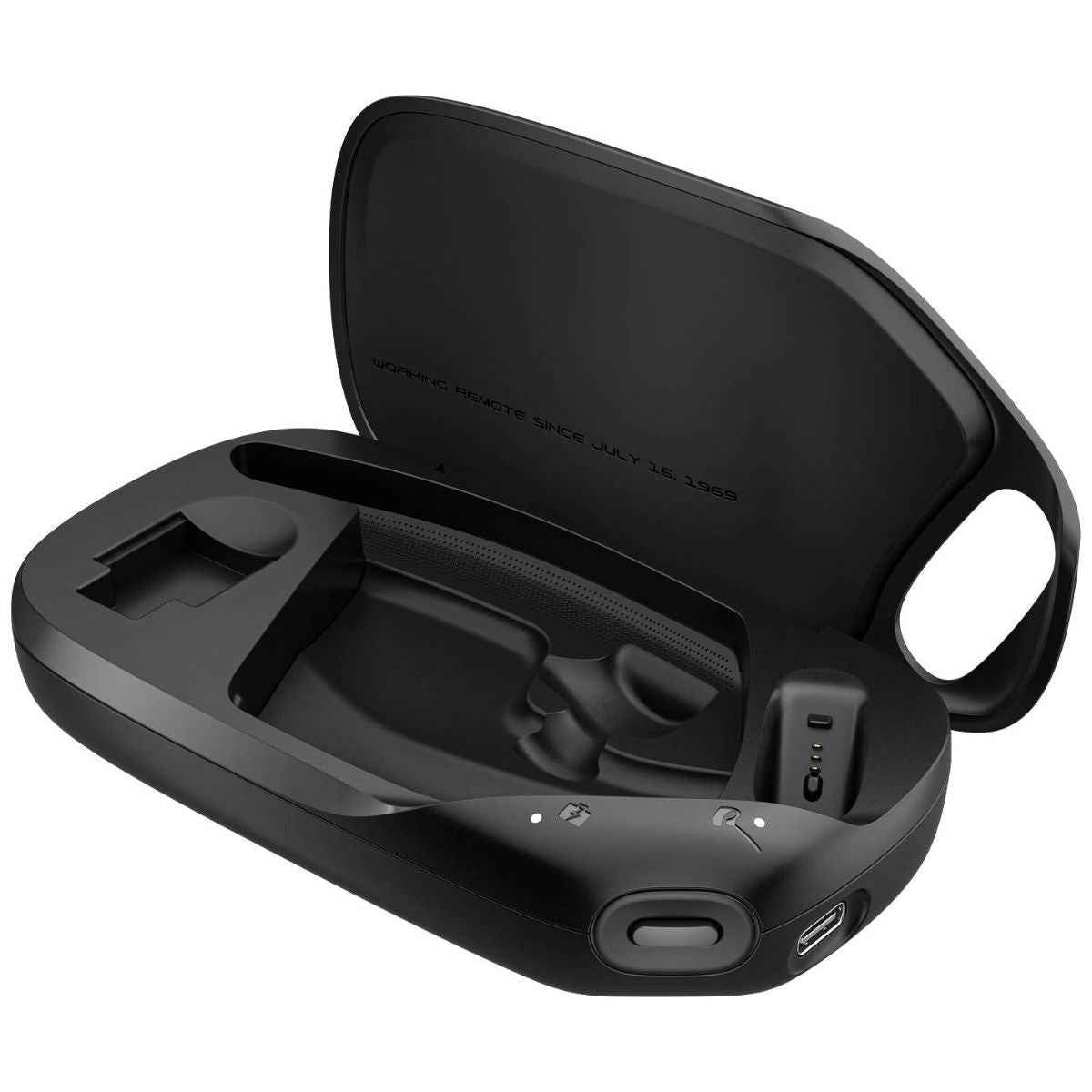 HP Poly Voyager Legend 50-M Headset UC Headset, NoiseBlockAI, 4 Mic Array, WindSmart Tech, 20.5g Lightweight, 3 Ear Tips, Charging Case, BT700 Adapter, USB-C, All-Day Comfort