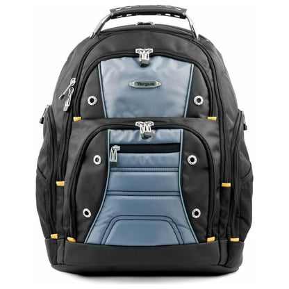 Targus Drifter Backpack Designed for Travel and Commute Outdoor Use fits up to 15.6-Inch Laptop, Black/Grey (TSB238EU)