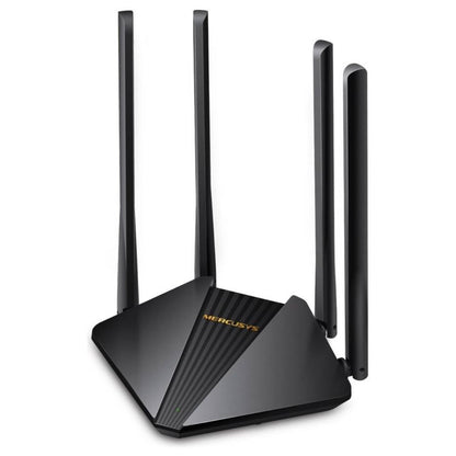 MERCUSYS MR30G-EU AC1200 Dual-Band Gigabit Wi-Fi 5 Router | 1200 Mbps | 4× 5 dBi Antennas | MU-MIMO | Beamforming | QoS