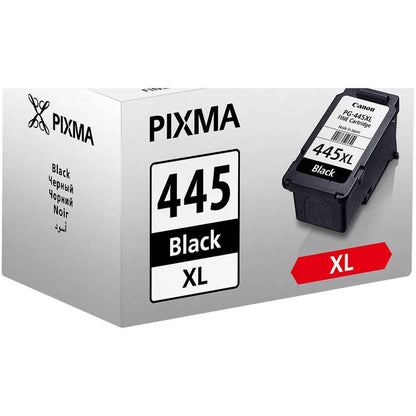 Canon PG-445XL High Yield Black Ink Cartridge – Genuine Ink, High Page Yield, Sharp Text Printing
