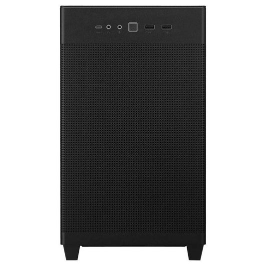 Asus Prime AP201 Tempered Glass MicroATX Computer Case, Removable Dust Filter, Up to 360mm Radiator Support, Up to 4 Fans, Black | 90DC00G0-B39010