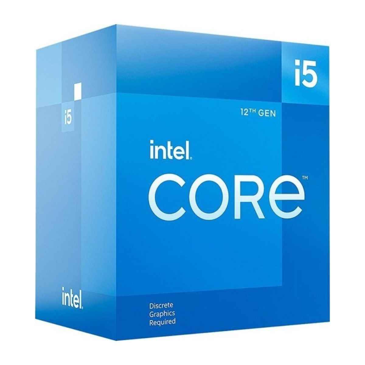 Intel Core i5-12400F 12th Gen Alder Lake Desktop Processor, 6 Total Cores, 12 Threads, 18 MB Cache, 2.5 GHz Base Frequency, LGA 1700 Socket, 65W Power, 128 GB Max Memory Size, Box | BX8071512400FSRL4W