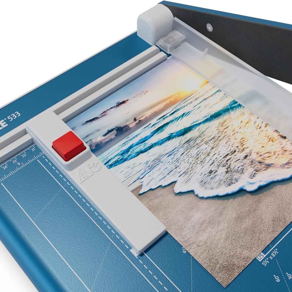 Dahle 534 Craft Creative A3 Self-Sharpening Stack Paper Guillotine Trimmer | Blue | DHL 00534-21249