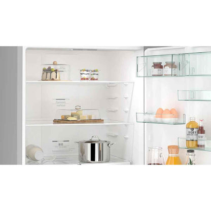 Siemens iQ300 578L Bottom-Mount Freestanding Refrigerator – Silver Inox, No Frost, Multi Airflow &amp; Super Cooling