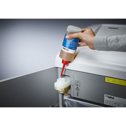 Dahle Departmental Shredder Model 606 | Heavy-Duty Cross-Cut | Professional Document Shredder | 86.5 × 54.5 × 43.5 cm | White | DHL 40330-06955