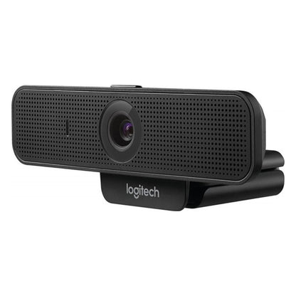 Logitech C925e Webcam with HD 1080p Camera and Built-In Stereo Microphones, Desktop or Laptop Webcam - Black
