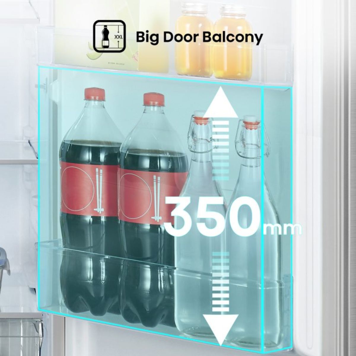 Hisense RT3N328NAB Top Mount Refrigerator, 250L Capacity, Total No Frost, Multi Air Flow, Moisture Fresh Crisper, Reversible Door, Stainless Steel