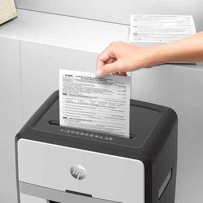HP OneShred 16MC Micro-Cut Shredder – 16 Sheets, Security Level P-5