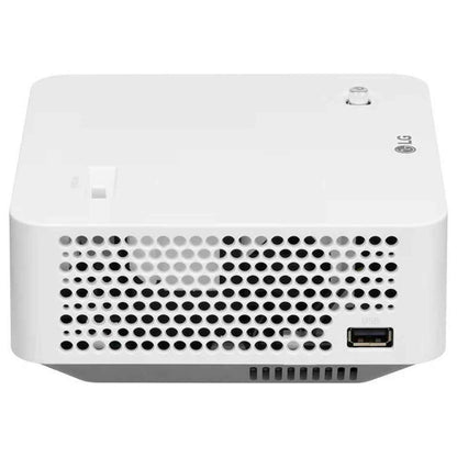 LG CineBeam PF510Q Smart Portable Projector, 450 ANSI Lumens, DLP Display Type, 16:9 Aspect Ratio, 1920x1080 Native Resolution, Fixed Zoom, 5W Mono Speaker, White | LGPF510Q