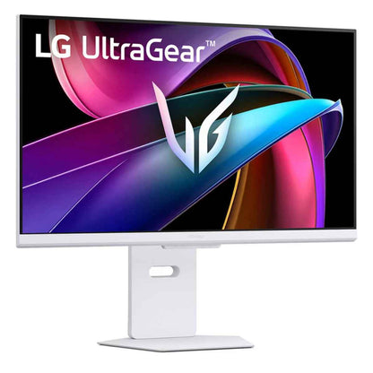 LG 32G810SA UltraGear Gaming Monitor, 32" IPS Display, 4K UHD Resolution, 144Hz Refresh Rate, 1ms (GtG) Response Time, AMD FreeSync Premium & G-SYNC Compatible, White | 32G810SA-W