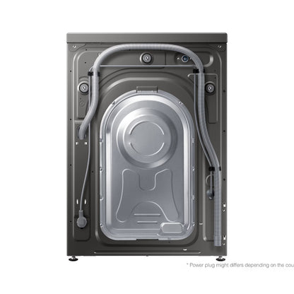 Samsung WW5000T 8 kg Front-Load Washing Machine WW80TA046AX/GU  with Eco Bubble™, Hygiene Steam, 1400 rpm, Inox / Platinum Silver