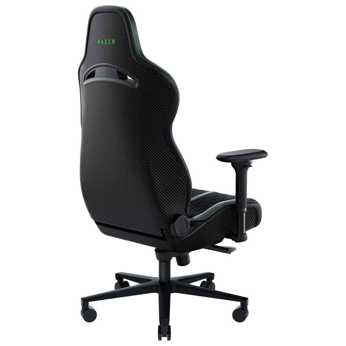 Razer Enki X Pro Gaming Chair – Integrated Lumbar Support, Multi-Layer Synthetic Leather, Black/Green