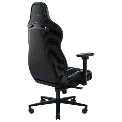 Razer Enki X Pro Gaming Chair – Integrated Lumbar Support, Multi-Layer Synthetic Leather, Black/Green