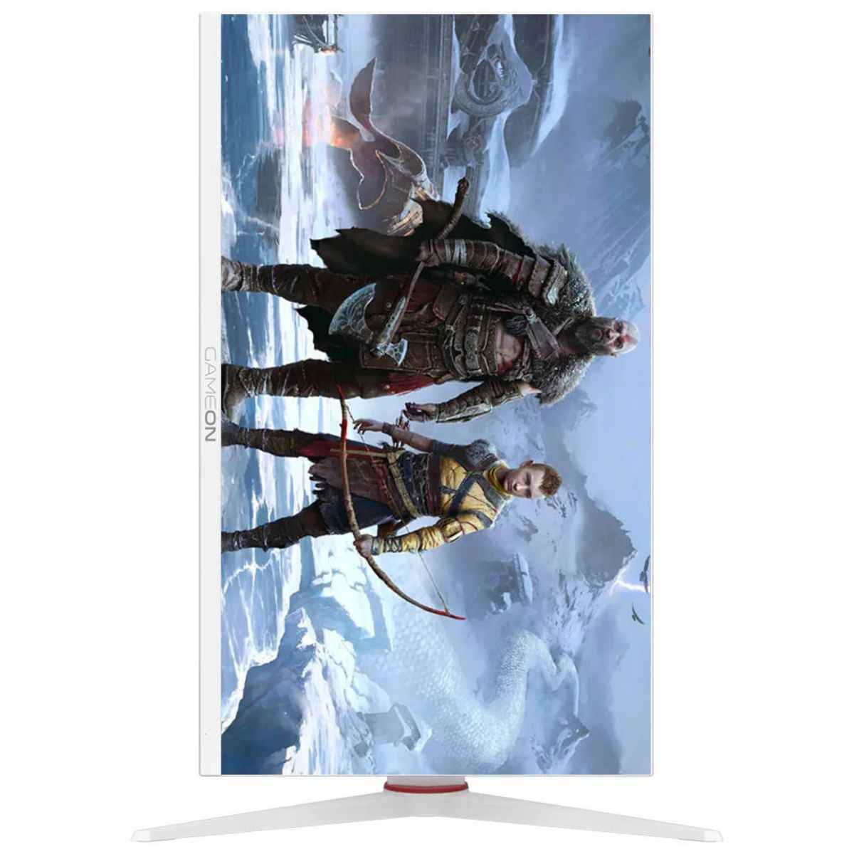 GAMEON GOA27FHD180IPS Artic Pro Series 27" FHD, 180Hz, MPRT 0.5ms, Fast IPS Gaming Monitor (Supports PS5) - White