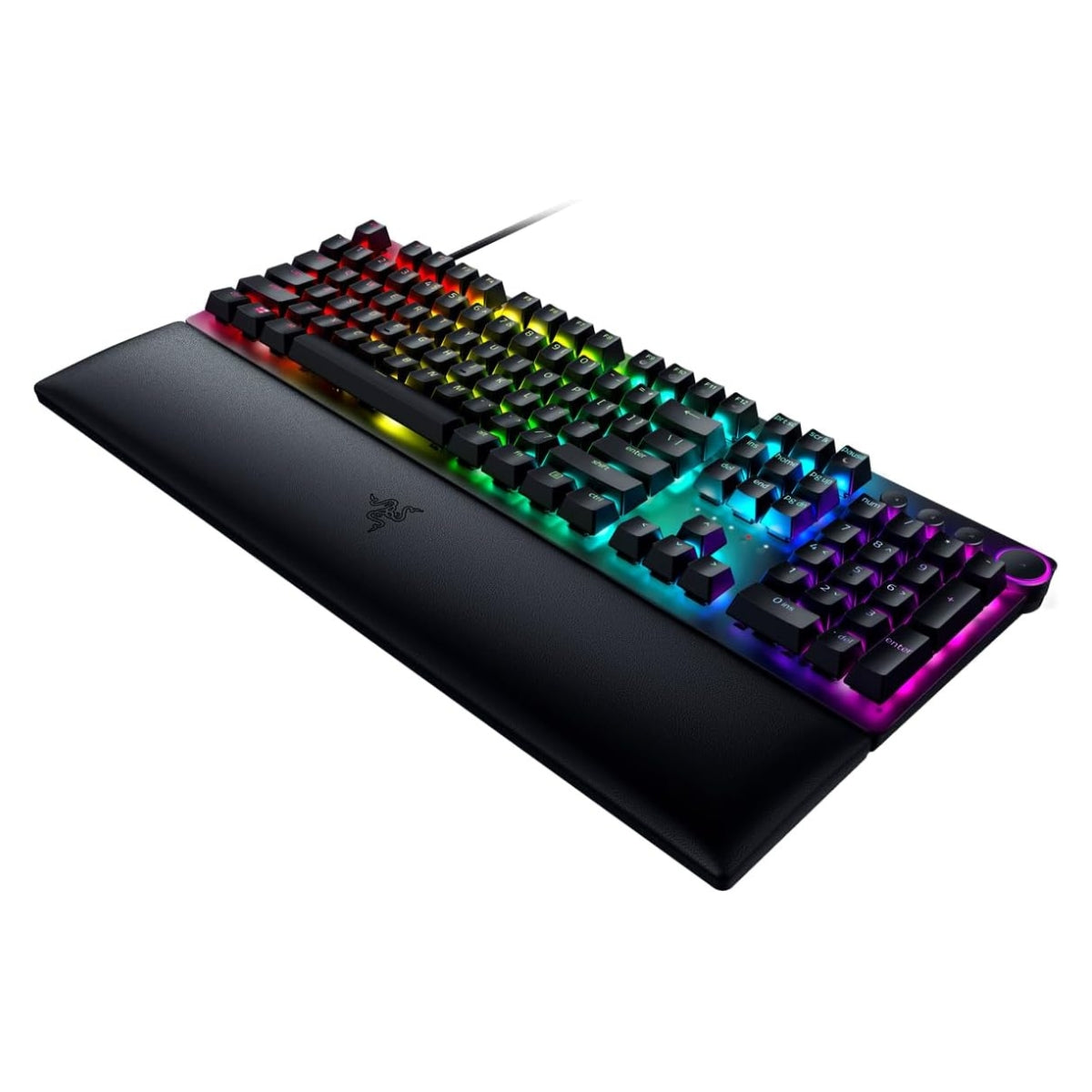 Razer Huntsman V2 Optical RZ03-03930900-R3W1 USB RGB Gaming Keyboard Purple Switch UK Layout