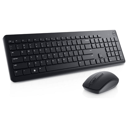 Dell KM3322W Wireless Keyboard and Mouse Combo, 2.4GHz Wireless Connection, 1000 DPI Optical Mouse, AES-128 Encryption, Black | KM3322W
