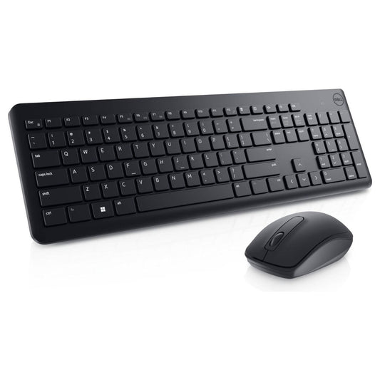 Dell KM3322W Wireless Keyboard and Mouse Combo, 2.4GHz Wireless Connection, 1000 DPI Optical Mouse, AES-128 Encryption, Black | KM3322W