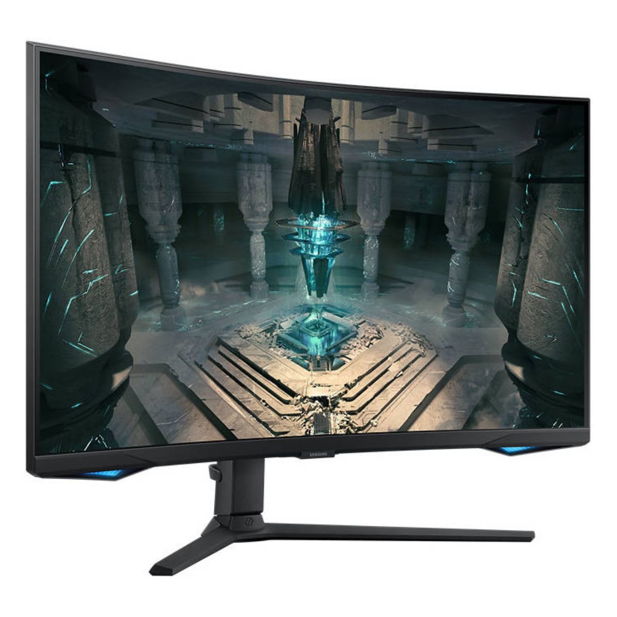 Samsung Odyssey G6 Gaming Monitor, 32" QHD VA Display, 240Hz Refresh Rate, 1ms (GtG) Response Time, FreeSync Premium Pro Technology, 1000R Curvature, Black | LS32BG650EMXUE