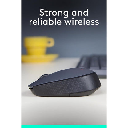 Logitech M170 Wireless USB Mouse | 2.4GHz Wireless Technology | Optical Tracking | Up to 10m Wireless Range | Gray | 910-004642