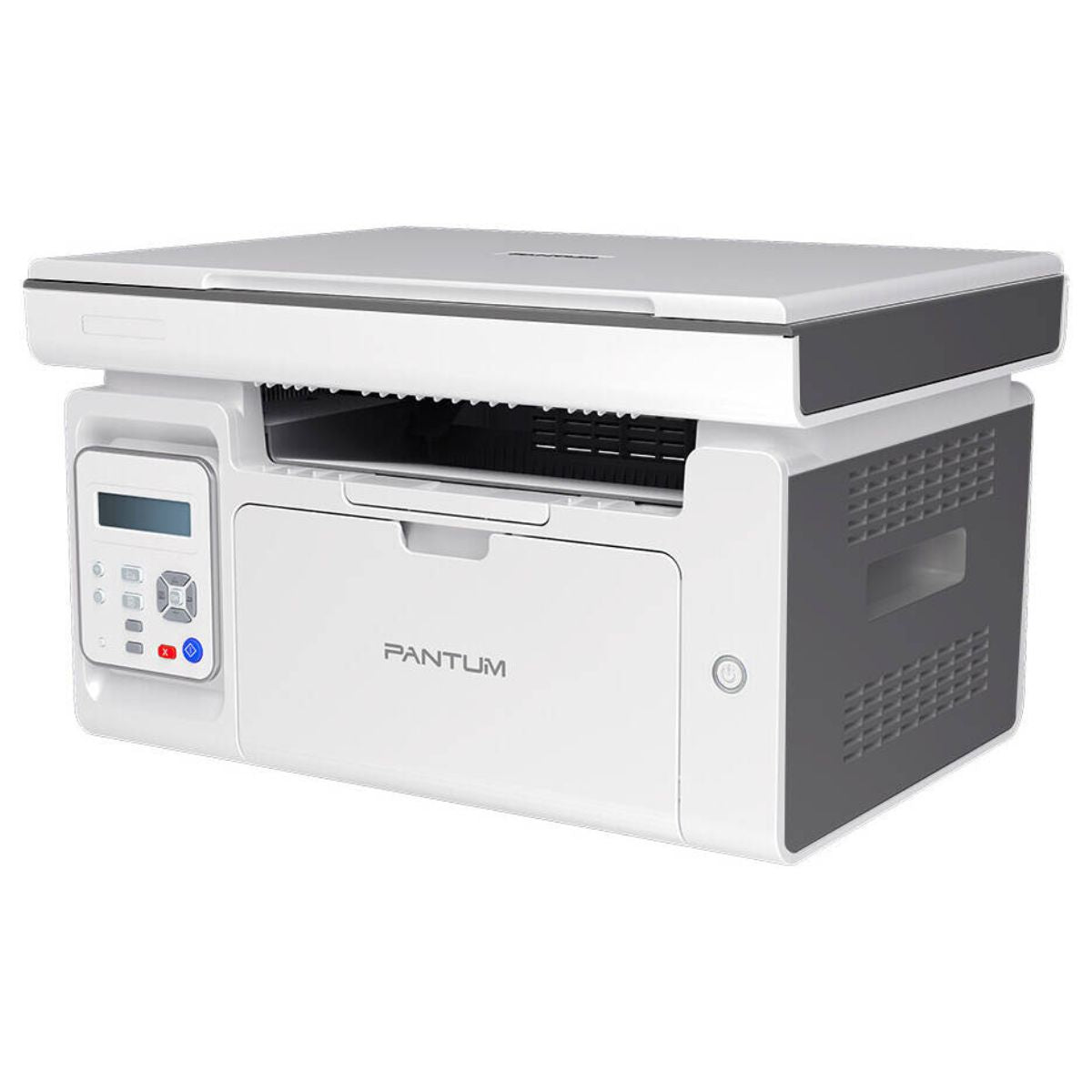 Pantum M6509NW Mono Laser Multi-Function Laser Printer, 22 ppm Print Speed, Hi-speed USB 2.0, Ethernet, WiFi Connectivity, 150 Pages Standard Input Capacity, White | M6509NW