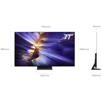 Samsung S90F 77-Inch OLED 4K Smart TV | NQ4 AI Gen3 | 144Hz Gaming | Samsung Vision AI | QA77S90FAEXZN