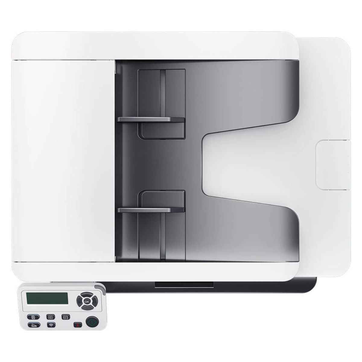 Pantum M7100DW Mono Laser Multifunction Printer, 33ppm Printing Speed, USB+NET+WIFI Connection Method, 1200x1200 DPI Resolution, 150 Paper Output, Auto Duplex Print, White | M7100DW