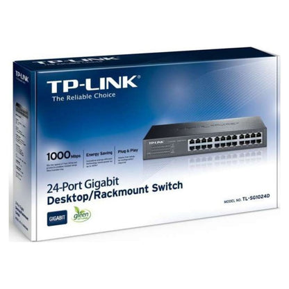 TP-Link TL-SG1024D 24-Port Gigabit Desktop Rackmount Switch