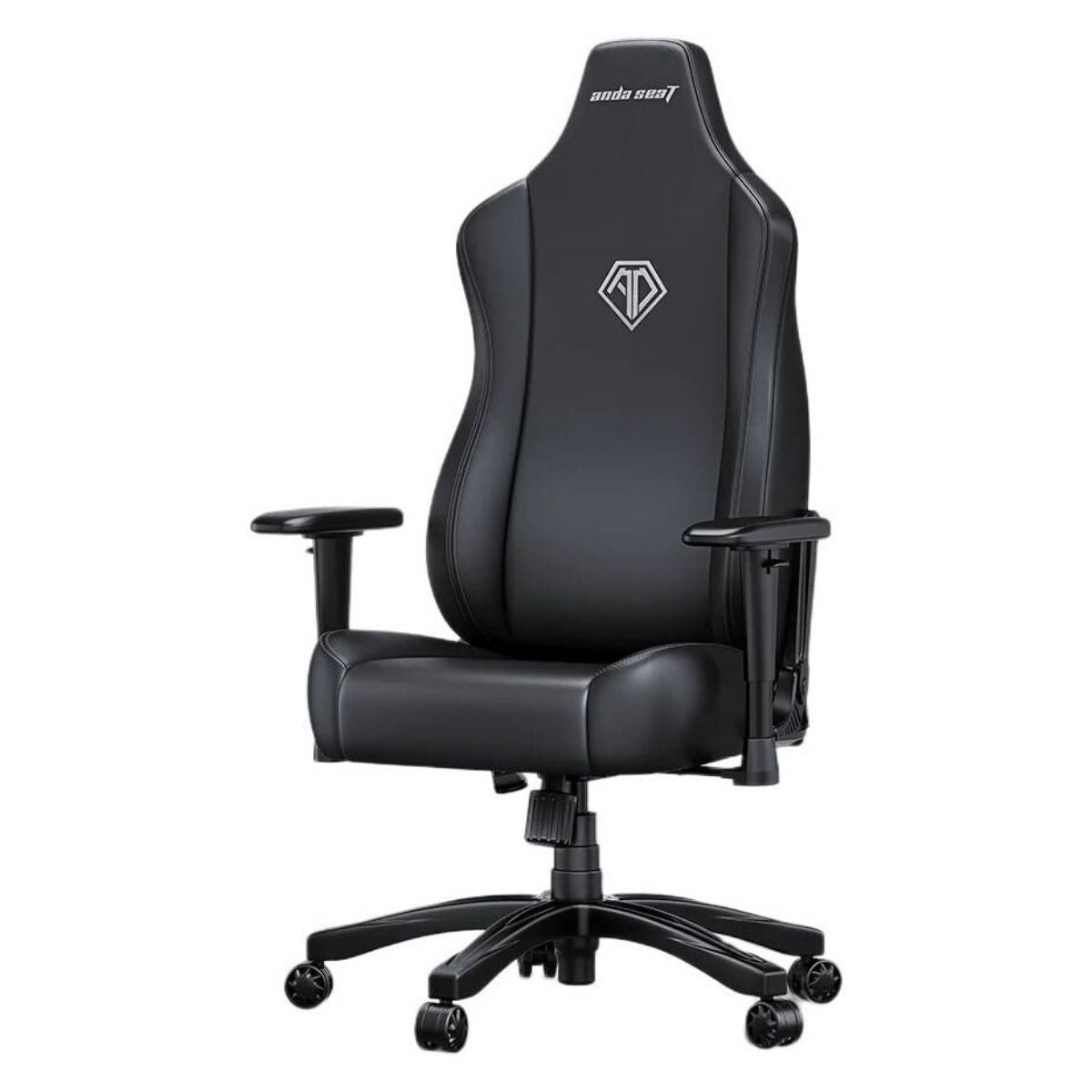 AndaSeat Novis Gaming Chair L Size | Premium PVC Leather | Elegant Black | Fully Assembled