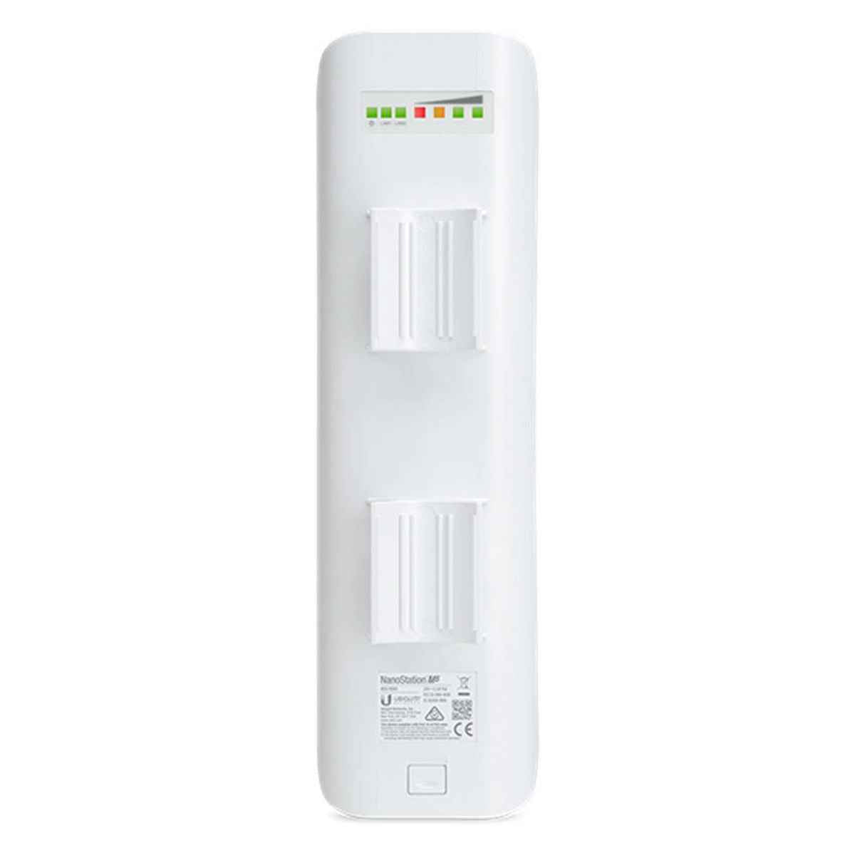 Ubiquiti NanoStation M5 (NSM5) Outdoor Wireless CPE | 5GHz MIMO Technology | 150+ Mbps Throughput | 15+ Km Range | airMAX Support | Dual Ethernet PoE Ports | White