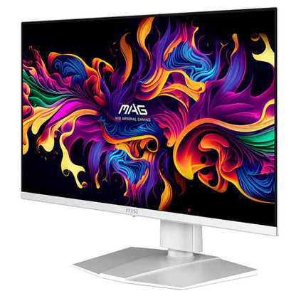 MSI MAG 272QPW X28 Gaming Monitor, 27" QD-OLED Display, QHD Resolution, 0.03ms (GtG) Response Time, 280Hz Refresh Rate, Adaptive-Sync Technology, White | MAG-272QPW-QD-OLED-X28