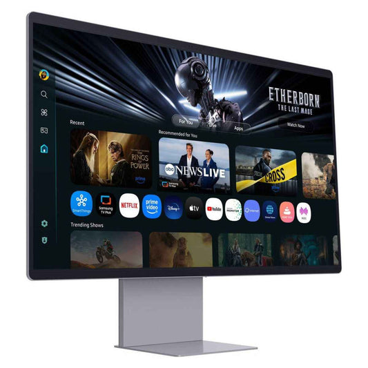 Samsung Odyssey G7 (G70D) Gaming Monitor, 32" IPS Display, 4K UHD Resolution, 144Hz Refresh Rate, 1ms (GtG) Response Time, AMD FreeSync Premium Technology, 1B Color Support, Black