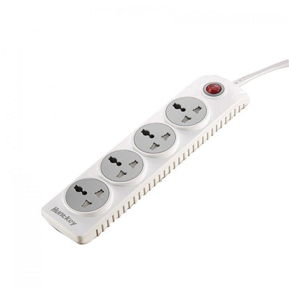 Huntkey SZN401 Power Strip 1.8 Meter | 4 Sockets | 3-Pin UK Plug | PSSZN401HK