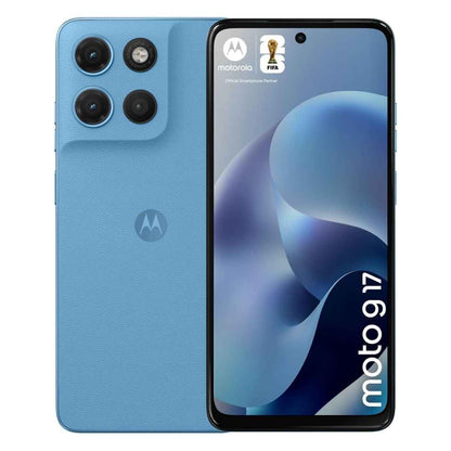 Motorola Moto G17 Dual SIM Smartphone, 4GB RAM, 256GB Storage, 6.88" HD+ 120Hz Display, 50MP AI Camera, 4G LTE, Android 15, UAE Version