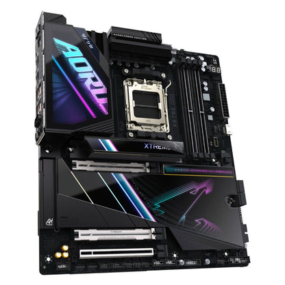 GIGABYTE X870E Aorus XTREME AI TOP E-ATX AM5 Motherboard, AMD X870E Chipset, 4x DDR5 DIMM Slots, Up to 256GB Max Memory, 2x PCIe 5.0 x16 Slot, 4x M.2 Slots | X870E-A-XTREME-AI-TOP